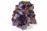 Deep Purple Amethyst Cluster - Congo #333244-1